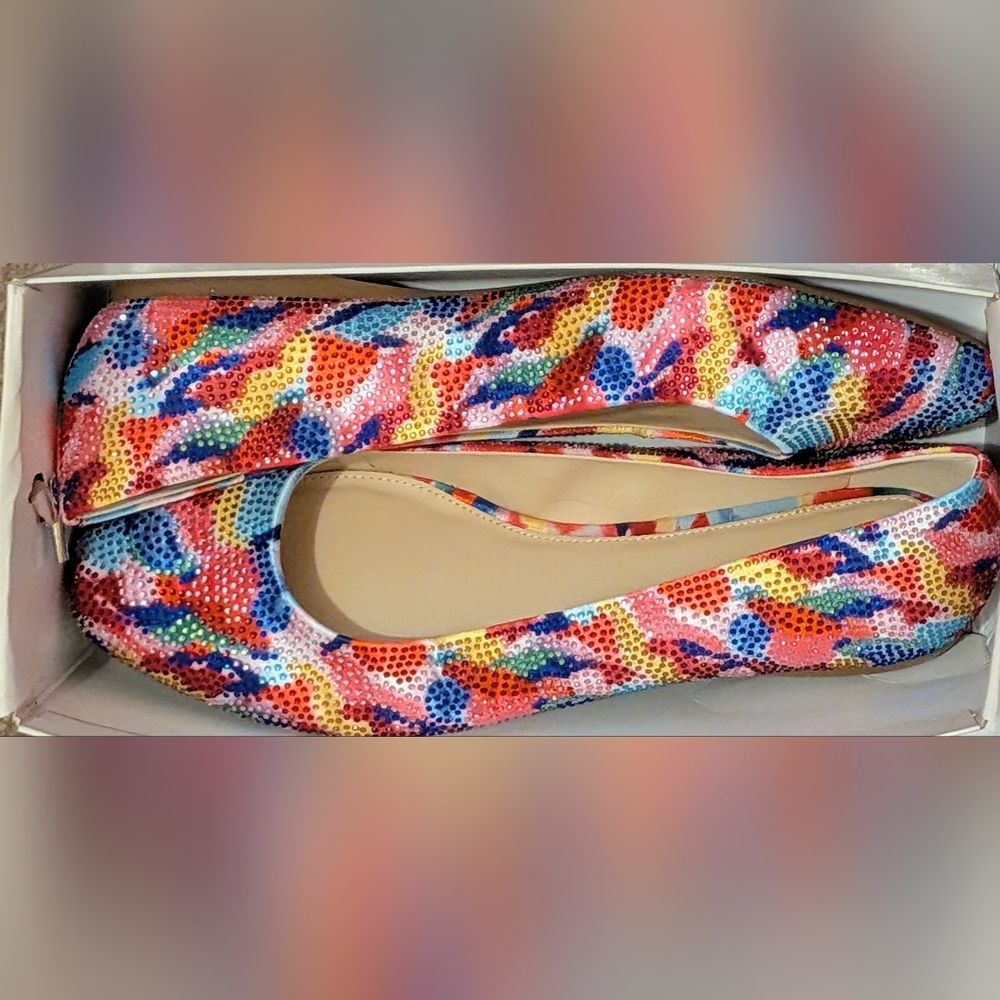 Alex Marie Multicolor Women's Flats - Picture 3 of 3